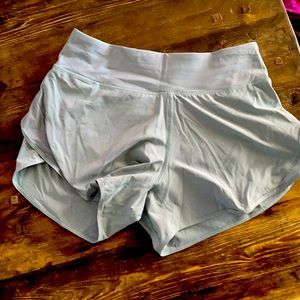 Slate grey Lululemon running shorts